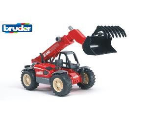 Bruder Giocattoli 02125 Pro Series Manitou Retrattile Loader Modello 1:16