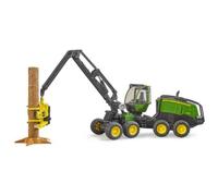 MODELLINO BRUDER JOHN DEERE 1270G TAGLIA TRONCHI CON BRACCIO MECCANICO
