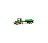 BRUDER John Deere 5115 M with tipping trailer 1 St