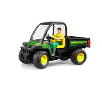 Bruder John Deere Gator XUV 855D con conducente BRUDER