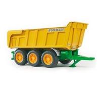 Bruder Joskin tipping trailer Verde Giallo Joskin tipping trailer 02212