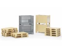 Set logistico Bruder - pallet e casse