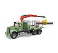 Bruder MACK Granite Halfpipe dump truck 3 anno/i ABS sintetico Nero 02824