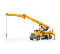 Bruder Mack met Liebherr kraan