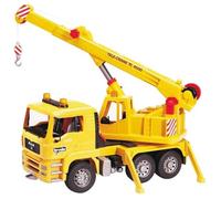 BRUDER MAN TGA camion gru 1:16, giallo