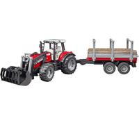 MODELLINO BRUDER TRATTORE MASSEY FERGUSON 7480
