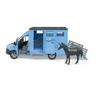 BRUDER MB Sprinter camion per trasporto animali 1 cavallo 02674