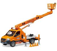 BRUDER MB Sprinter piattaforma aerea con luci e suono 02679