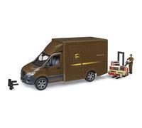 Bruder Mercedes Benz Sprinter UPS con autista transpallet manuale e Accessori