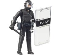 bruder 62151 - bworld Personaggio Polizia Forze Speciali - Personaggio giocattolo, poliziotto, intervento, unità speciale, personaggio