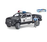 Bruder Polizei Pickup con Polizist 4 Anni(e) Kunststoff black 02505