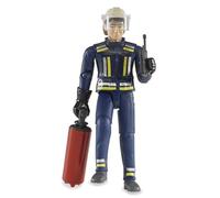 bruder Pompiere con casco, guanti & accessori/6010