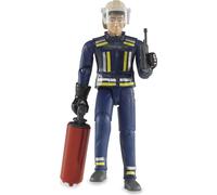 Bruder 60100 Pompiere uomo - Giocattolo -Scala 1:16 10,7 CM