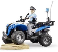 Bruder Quad della Polizia 63010 con Poliziotto e Attrezzature