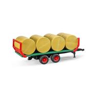 BRUDER 02220 RIMORCHIO CON 8 BALLE FIENO