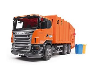 Bruder Scania R Series Garbage Truck (Orange)