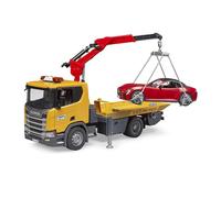 SCANIA SUPER 560R TRASPORTO BRUDER ROADSTER CON LUCI E SUONO