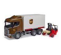 Bruder SCANIA Super 560R UPS Logistics Truck Camion 3 anno/i 03582