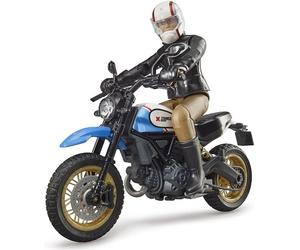 Bruder Scrambler Ducati Desert Sled con Conducente - 1 pz.