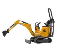 Bruder Spielwaren- Bruder Costr Escavatore Micro JCB 62003, Multicolore, 837169