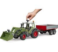 TRATTORE FENDT VARIO 211 CON BENNA E RIMORCHIO