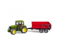 Bruder 02057 Trattore John Deere 6920 con Rimorchio Ribaltabile Rosso 3 Anni+