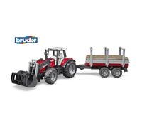MODELLINO BRUDER TRATTORE MASSEY FERGUSON 7480
