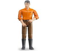 Bruder Giocattoli 60007 Uomo Autista Figura per 1:16 Scala Modelli Con Mobili
