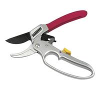Brüder Mannesmann cesoia da giardino a bypass, alluminio, leggera | M63210 | Impugnature ergonomiche, tagli delicati su fiori, ramoscelli e rami, peso 255 g, leggera, per giardino e balcone