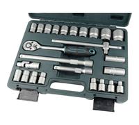 Brüder Mannesmann Kit di chiavi a bussola 25 parti M29080