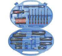 Brüder Mannesmann M11242 Kit cacciaviti Officina e meccanica 42 parti Taglio,