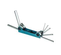 Brüder Mannesmann M18137 - Set di chiavi a brugola esagonale, 7 pezzi