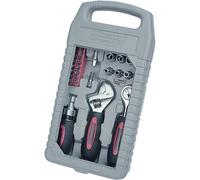 Brüder Mannesmann M29038 Kit utensili Tuttofare in valigia 37 parti