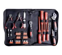 Brüder Mannesmann M29044 Kit utensili Elettricisti in custodia 45 parti