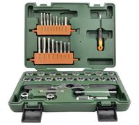 Brüder Mannesmann M53230 Tap and Die Set 40 Pieces