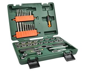 Brüder Mannesmann M53230 Tap and Die Set 40 Pieces