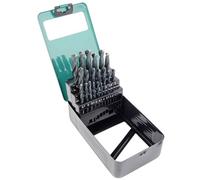 Brüder Mannesmann Tools M54341 Spiral Drill Bit Set 25 Pieces