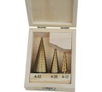 Kit punte coniche allargafori 3 parti brder mannesmann m54603 1 pz
