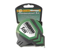 Brüder Mannesmann M80515 Tools, Metro a nastro in acciaio, 5 m, 1 pezzo