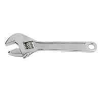 Brüder Mannesmann Polished Chrome Adjustable Wrench 4 Inch - 1 m (Set of 4