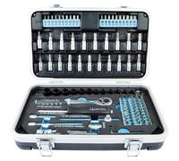 Brüder Mannesmann Q25003 QUANTOOL Kit inserti 116 parti 1/4 (6.3 mm)