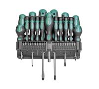 Brüder Mannesmann Werkzeuge M11415 - Set di giraviti e inserti, 37 pezzi