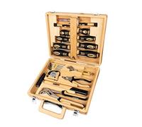 Brüder Mannesmann Werkzeuge M29001 24 Pezzi. Cassetta degli Attrezzi in bambù