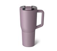 BrüMate Müv - Tazza da caffè isolata al 100% a prova di perdite, con manico e coperchio, in acciaio inox, a doppia parete (lilla crepuscolo)