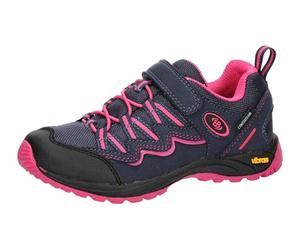 Brütting Atlanta Low Vs, Scarpe da Trekking Bambina, Rosa Marino, 29 EU