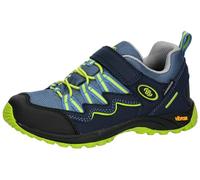 Brütting Atlanta Low Vs, Scarpe da Trekking, Blu Marino Limone, 38 EU