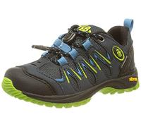 Brütting Expedition Kids, Scarpe da Trekking e Outdoor, Unisex - Bambini e ragazzi, Blu Marino/Limone, 30 EU