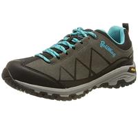 Brütting Kansas, Scarpe da Arrampicata, Donna, Grigio/Nero/Turchese, 41 EU