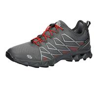 Brütting Missione, Scarpe da Trekking Unisex-Adulto, Grigio/Rosso, 36 EU