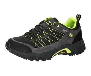 Brütting Monte Egmont, Scarpe da Trail Running Unisex-Adulto, Nero Grigio Limone, 47 EU